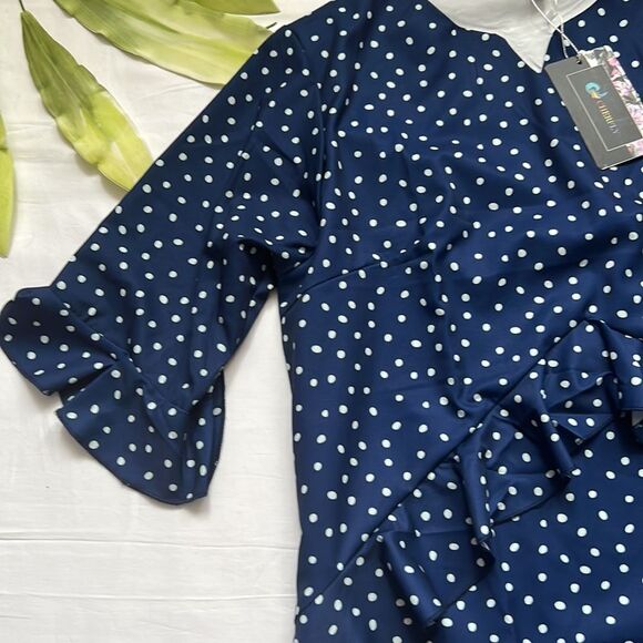 ⭐️NWT CHERFLY Women's Summer Swing Casual Short Ruffle Flowy Dress⭐️ - Picture 10 of 14